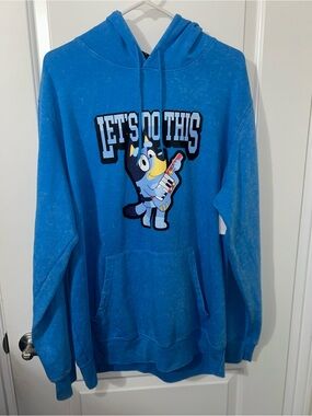 Brand new men’s size large Bluey sweatshirt
